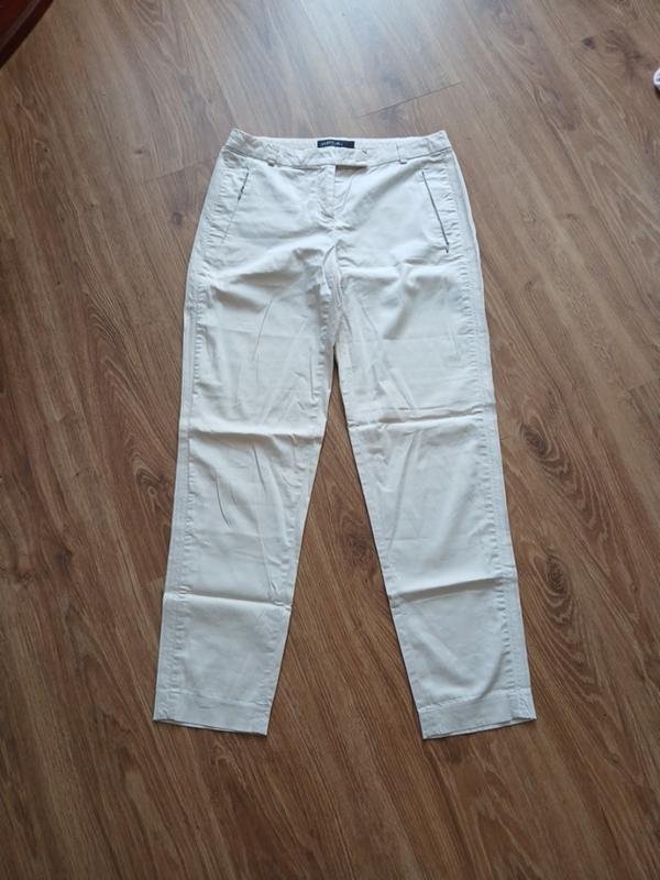 Damen Marc Cain Hose Gelb Baumwolle S