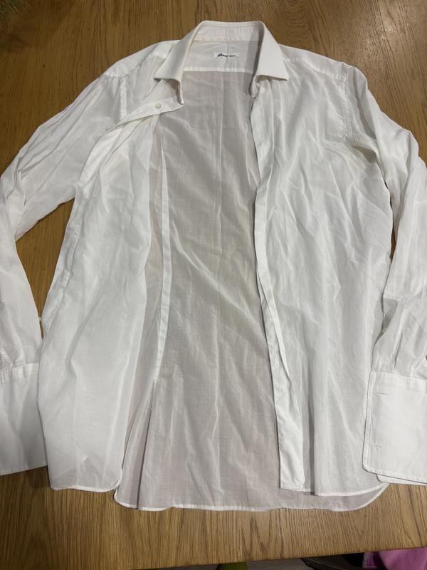 Damen Brioni Hemd Weiß Einheitsgröße