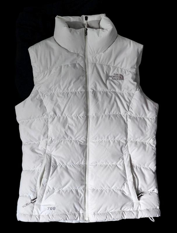 Women The North Face Vest White XS