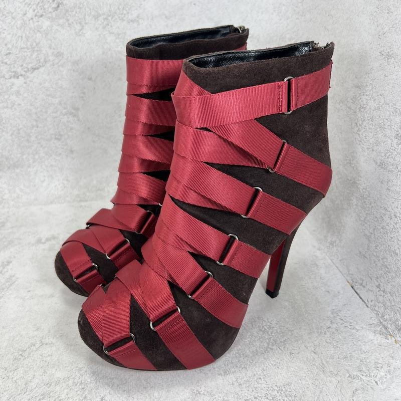 Damen Christian Louboutin Stiefeletten Rot