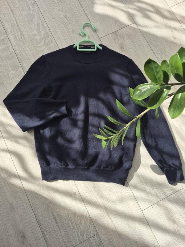 Femme Boss Pull Noir Laine L