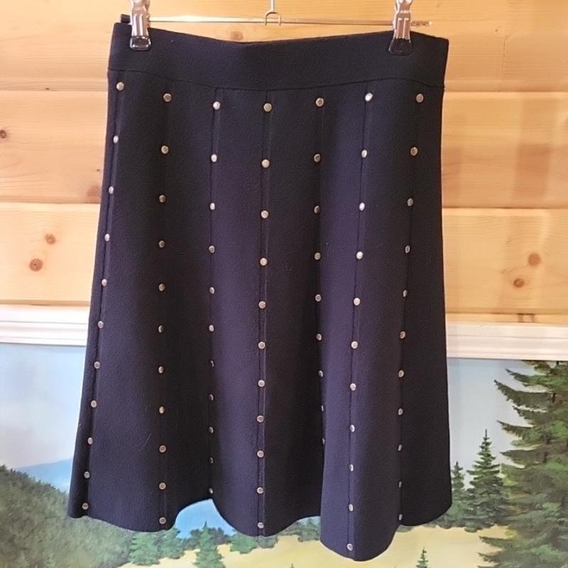 Damen Marc Cain Rock Schwarz Viskose S