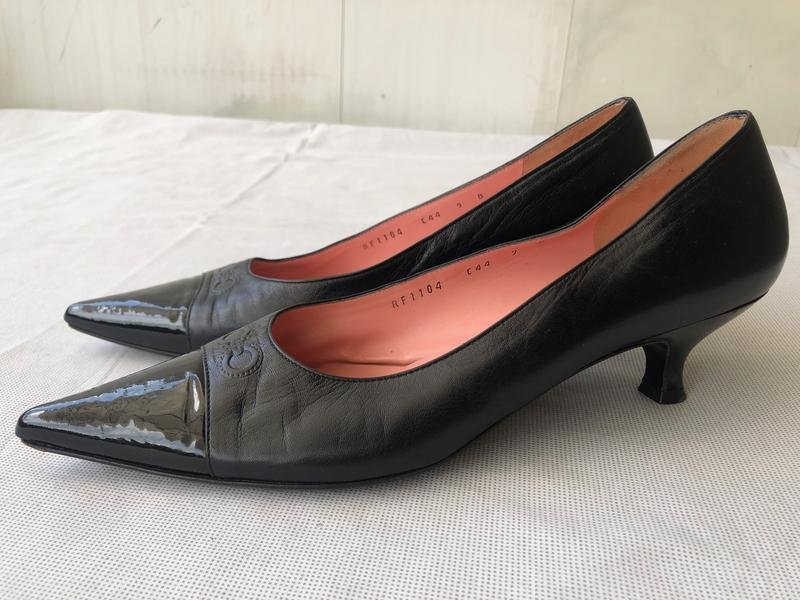 Damen Salvatore Ferragamo Absätze Schwarz Leder