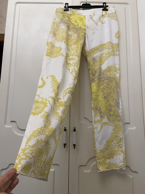 Women Max Mara Trousers White Cotton S