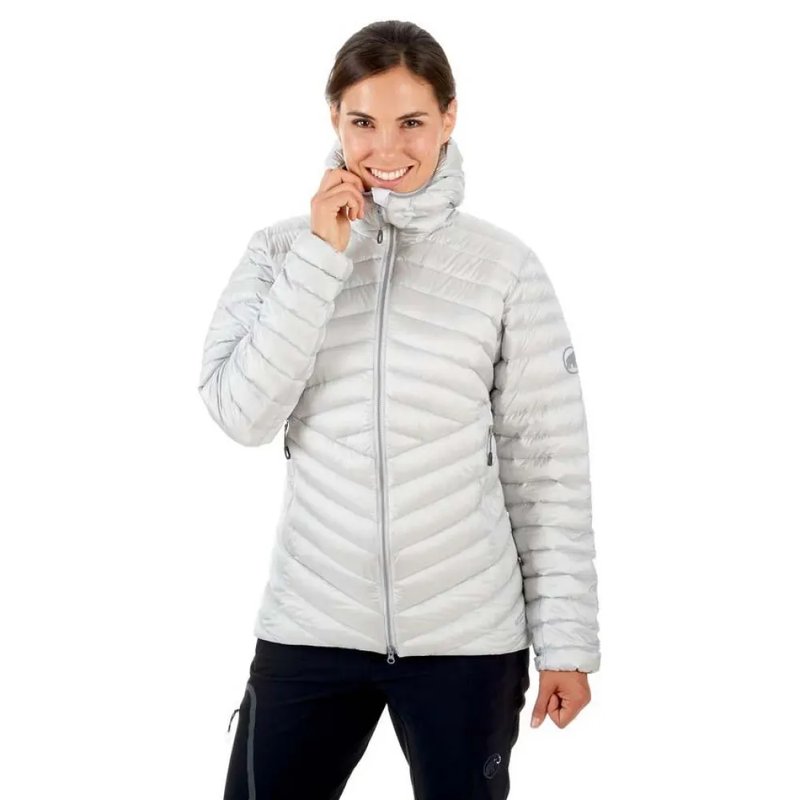Women Mammut Down Jacket White M