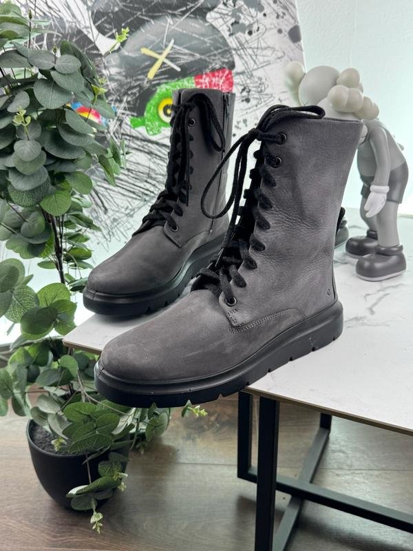 Damen Ecco Stiefel Schwarz 39