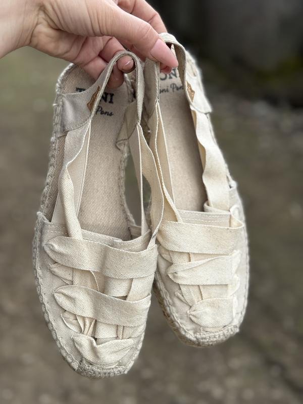 Women Toni Pons Espadrilles Ivory Textile 40