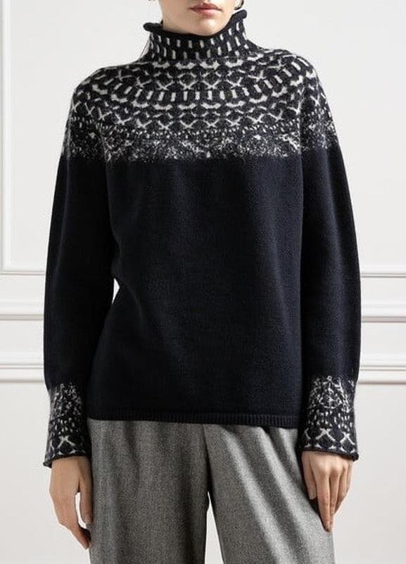 Women Max Mara Sweater Navy Wool S
