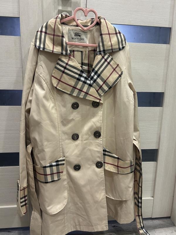 Donna Burberry Trench Marrone L