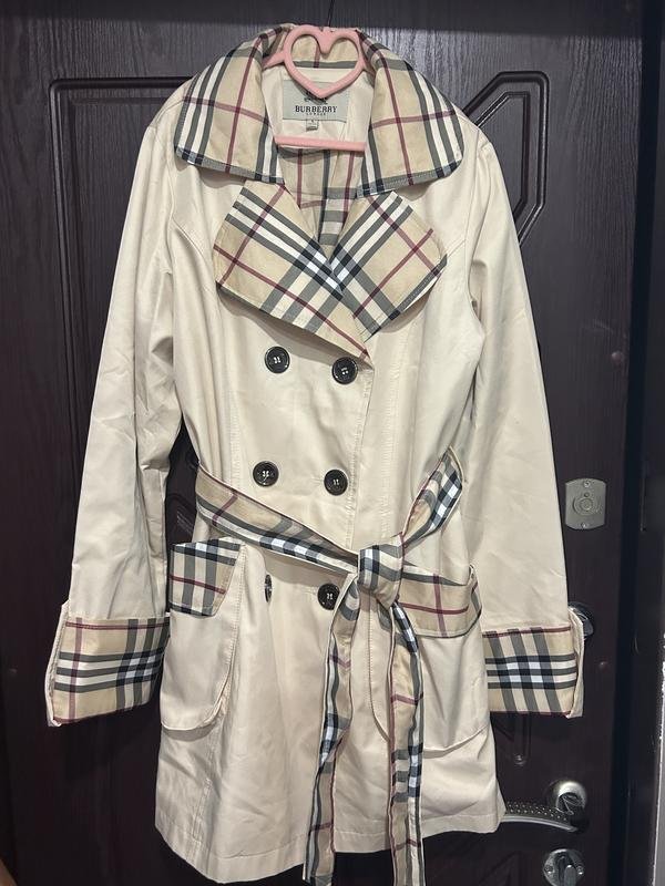 Donna Burberry Trench Marrone L