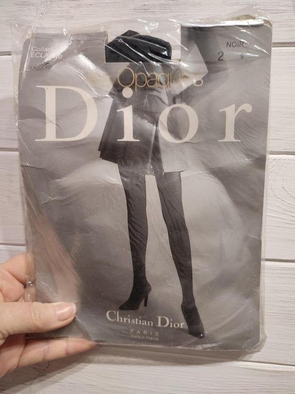 Women Christian Dior Tights Black M