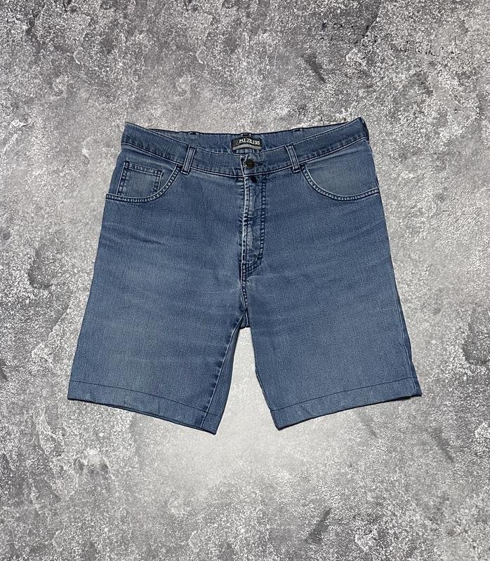 Men Pal Zileri Shorts Navy Denim 32
