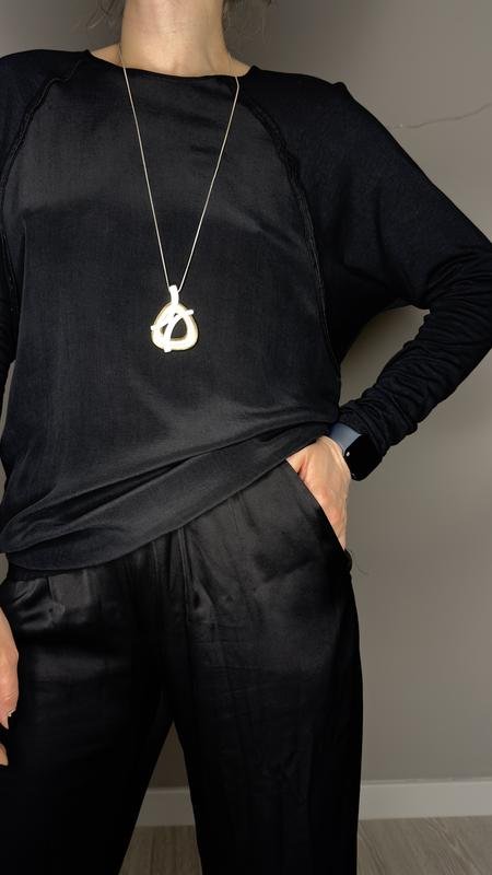Damen Bimba y lola Hemd Schwarz Baumwolle XS