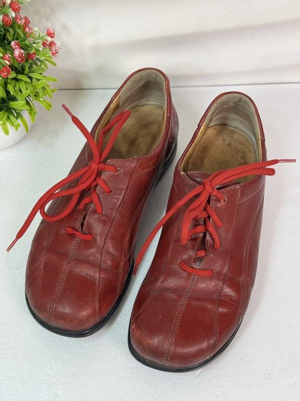 Женские Ladysko Туфли Красные Кожа 40