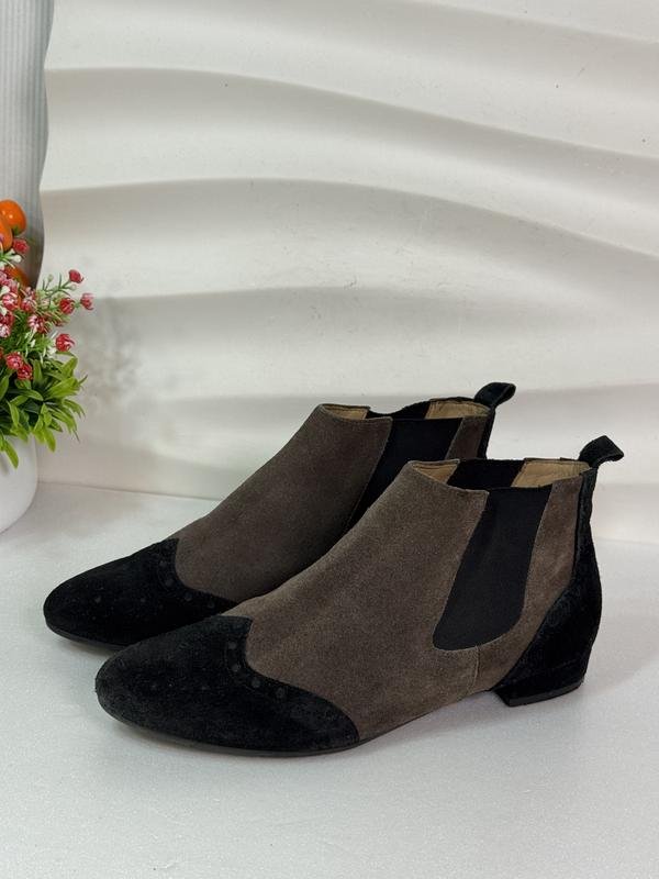 Women Valeri Chelsea Boots Black Suede 37