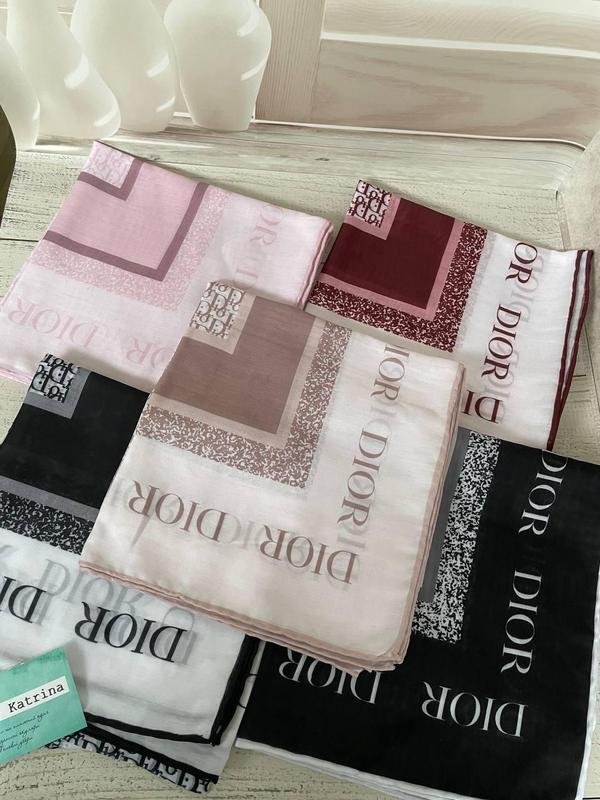 Sciarpa Dior Multicolore Cotone