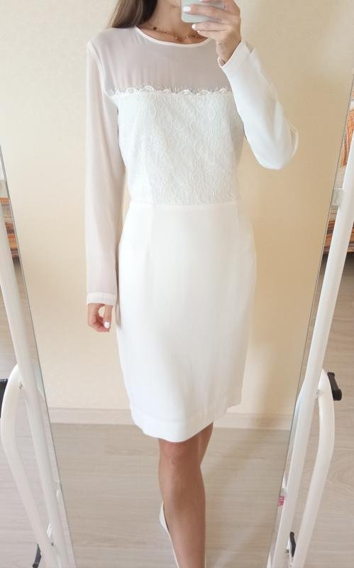 Femme By Malene Birger Robe Blanche Viscose 40