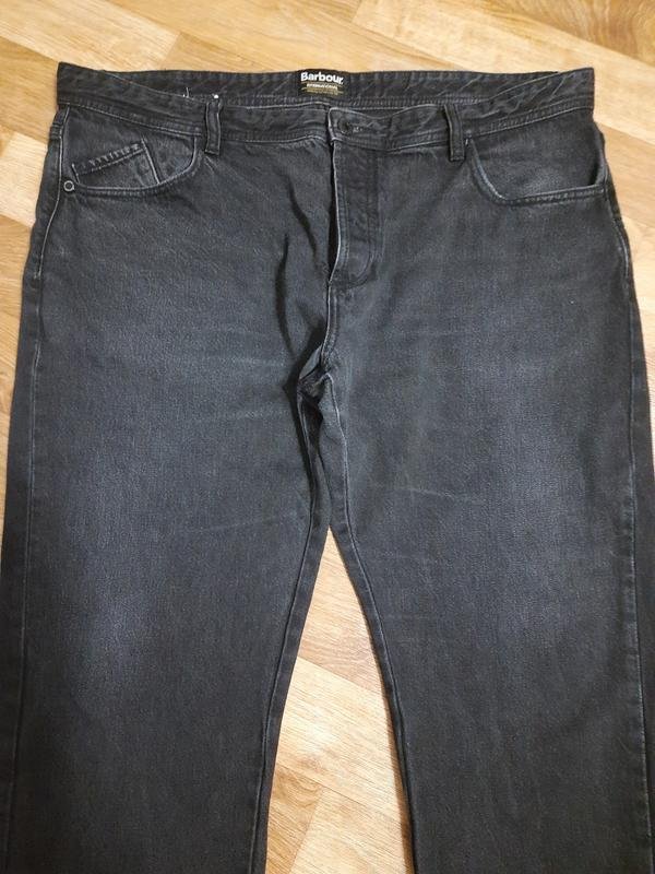 Men Barbour Jeans Black Denim 38