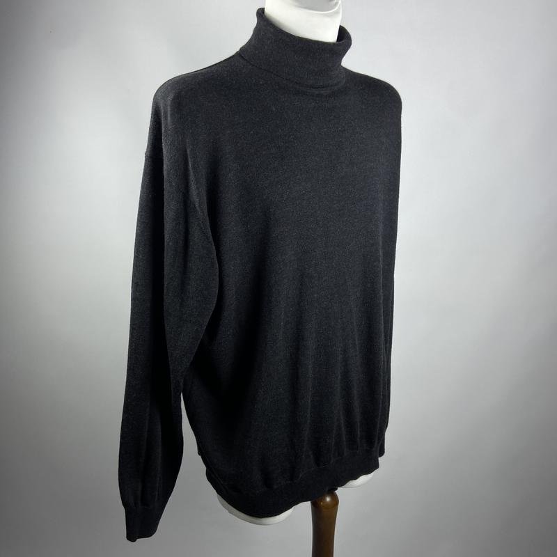 Men Harbour Sweater Grey Acrylic XXL