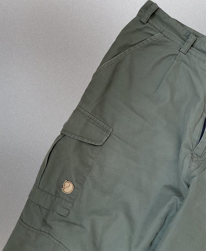 Мужские Fjällräven Брюки Хаки Нейлон XL