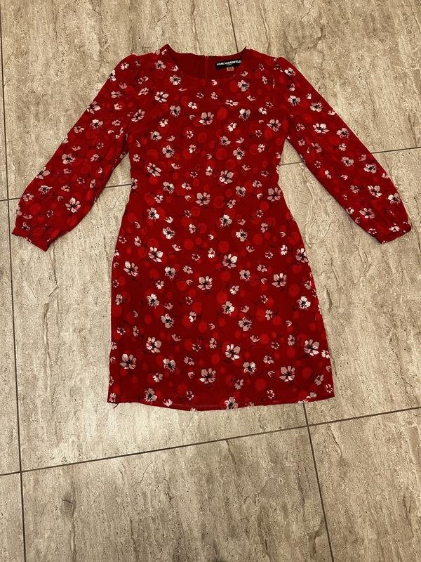 Donna Karl Lagerfeld Abito Rosso S