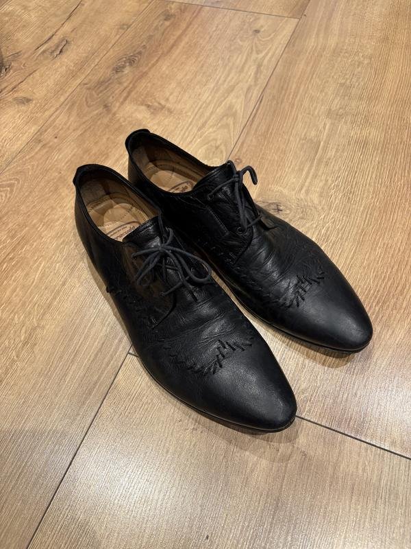 Homme Barracuda Talons Noir Cuir 43