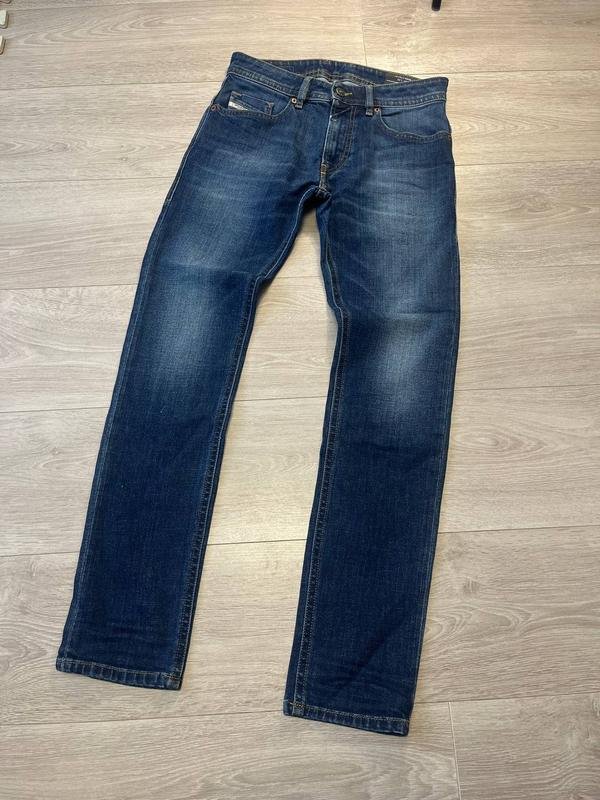 Мужской Diesel Джинсы Тёмно-синий Джинс 28