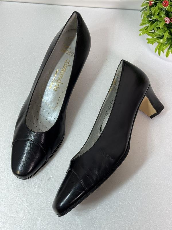 Женские Alexandria Professional Туфли Чёрные Кожа