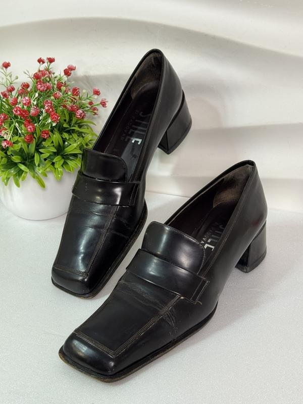Женские Padovan Туфли Чёрные Кожа 37.5
