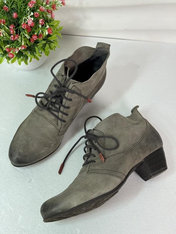 Женские Tamaris Ботинки Серый Нубук 37