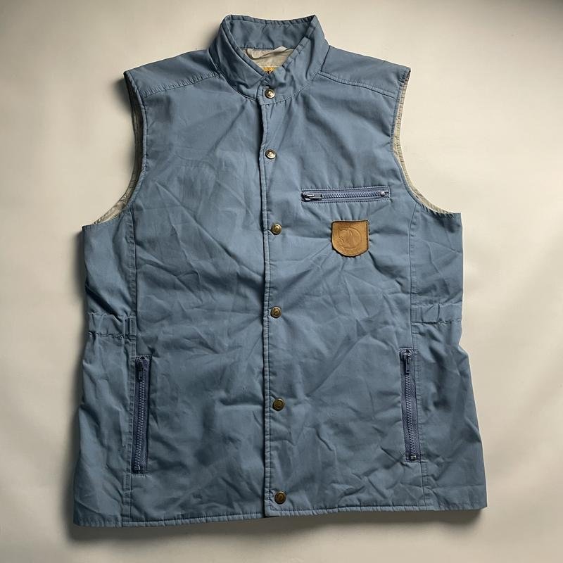 Мужская Fjällräven Жилетка Синий Нейлон L