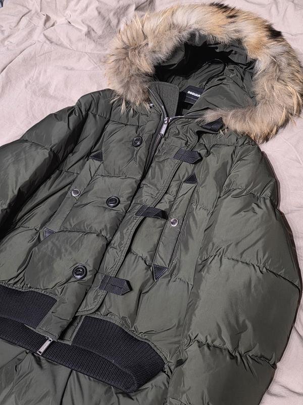 Мужская Dsquared² Куртка Хаки M