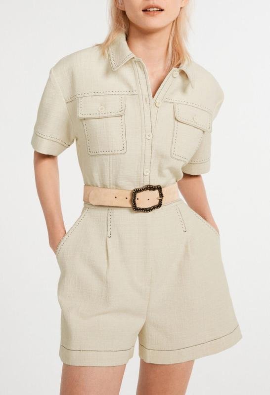 Femme Claudie Pierlot Combinaison Beige S