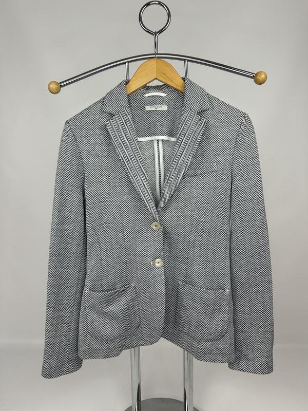 Femme Circolo 1901 Blazer Gris Herringbone 44