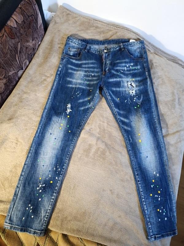 Мужские Dsquared² Джинсы Синие Джинс 50