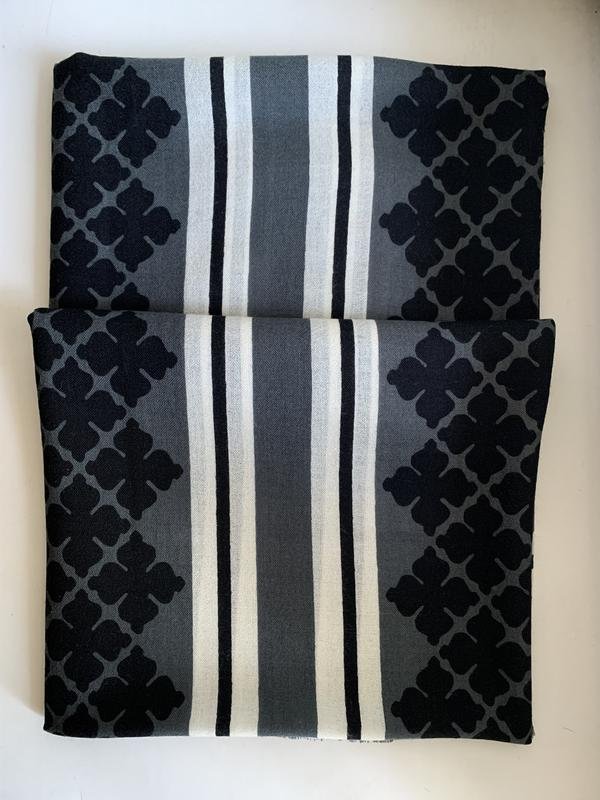Femme By Malene Birger Écharpe Noire Laine