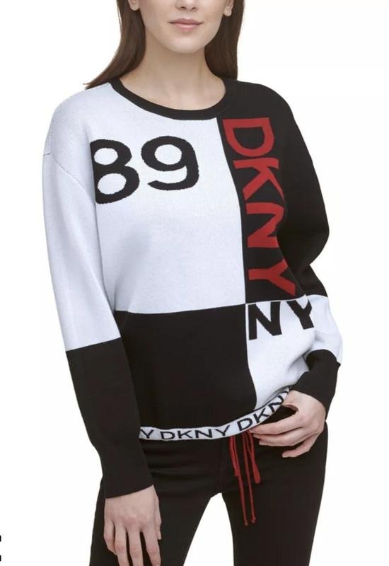Donna DKNY Maglione Multicolore Maglia L