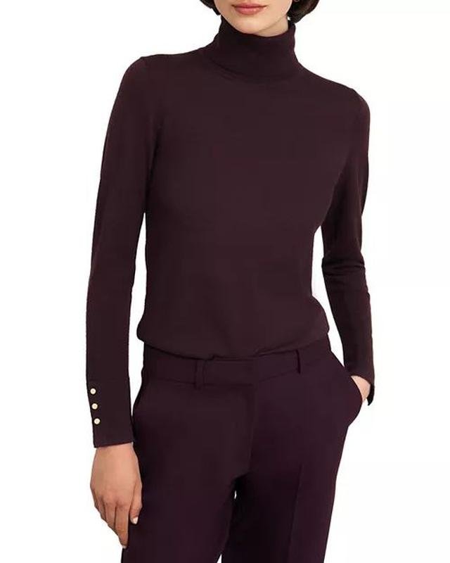 Women Wool & Cashmere Turtleneck Black Wool S