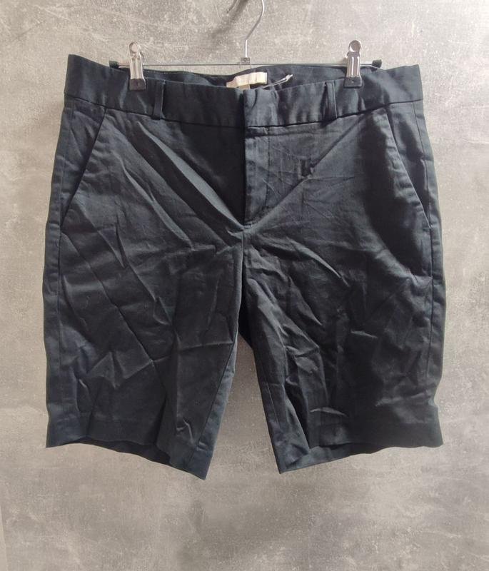 Men Banana Republic Shorts Black 98% Cotton L