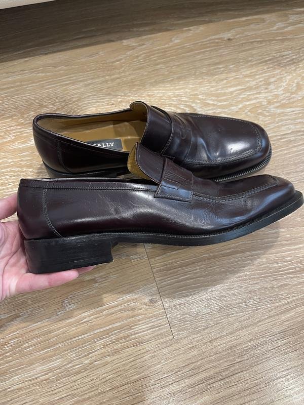 Homme Bally Chaussures Marron Cuir 9