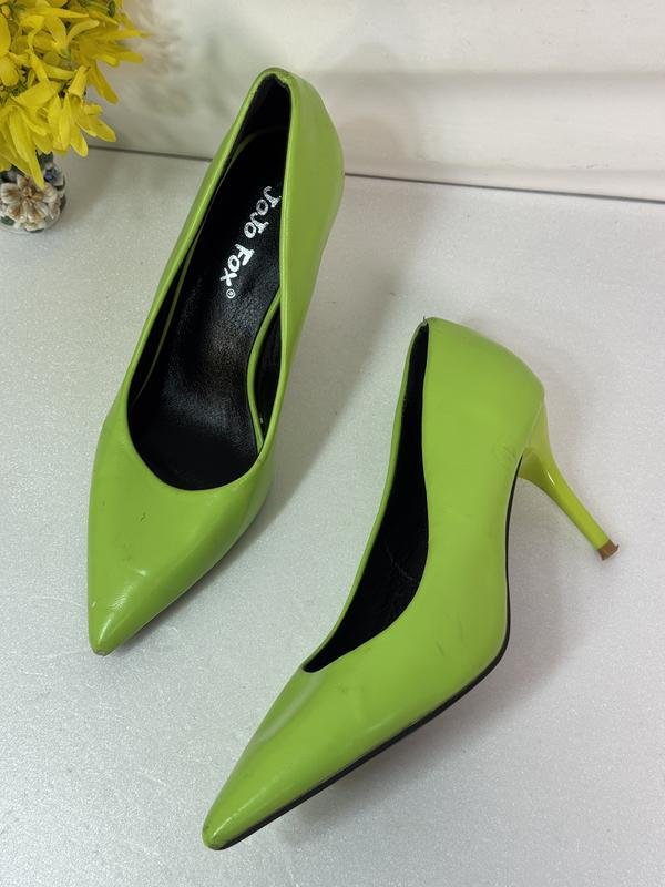 Женские JOJO Туфли Салатовые Искусственная Кожа 36