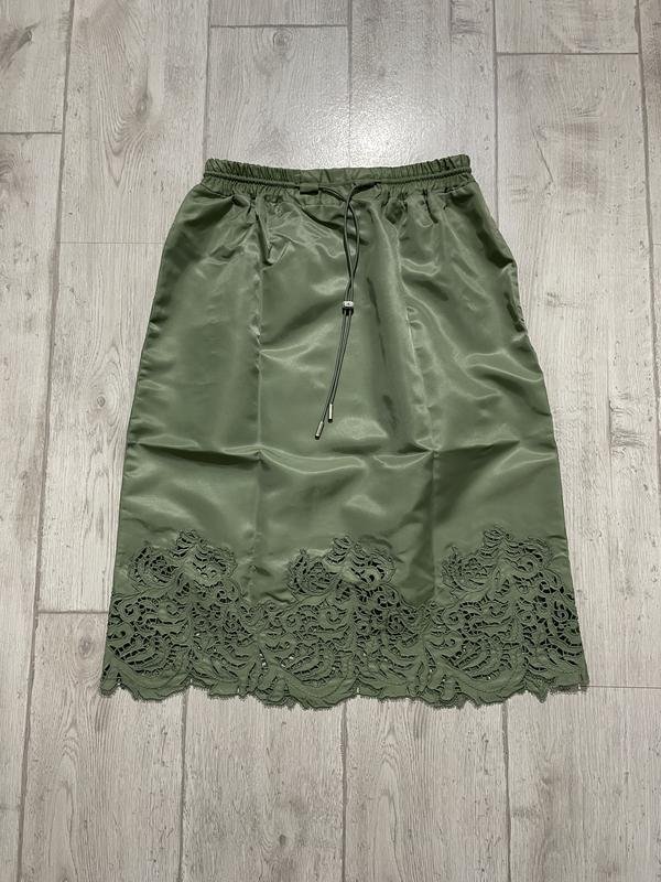 Femme Ermanno Scervino Jupe Verte Satin S