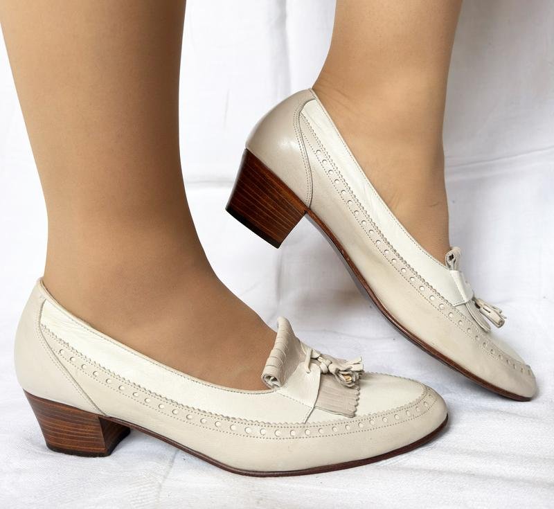 Donna Floris Van Bommel Tacchi Beige Pelle 40