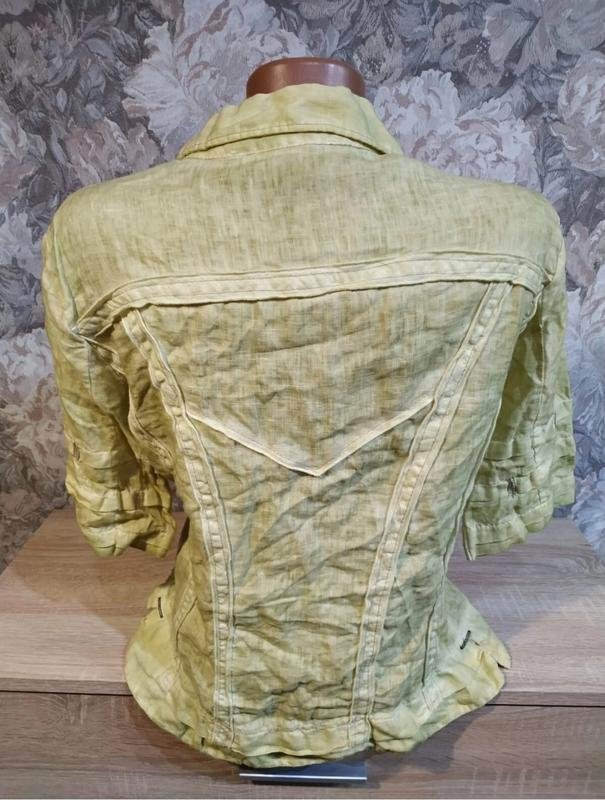 Femme Bottega Veneta Chemise Verte Lin M