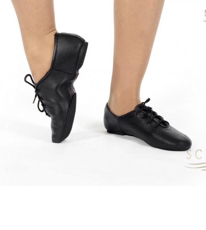 Damen Bloch Tanzschuhe Schwarz Leder 35