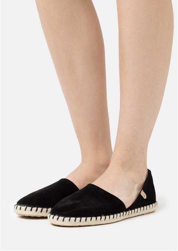 Women Verbenas Espadrilles Black Suede 40