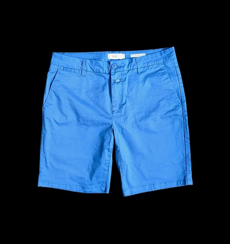 Men Closed Shorts Navy Cotton S