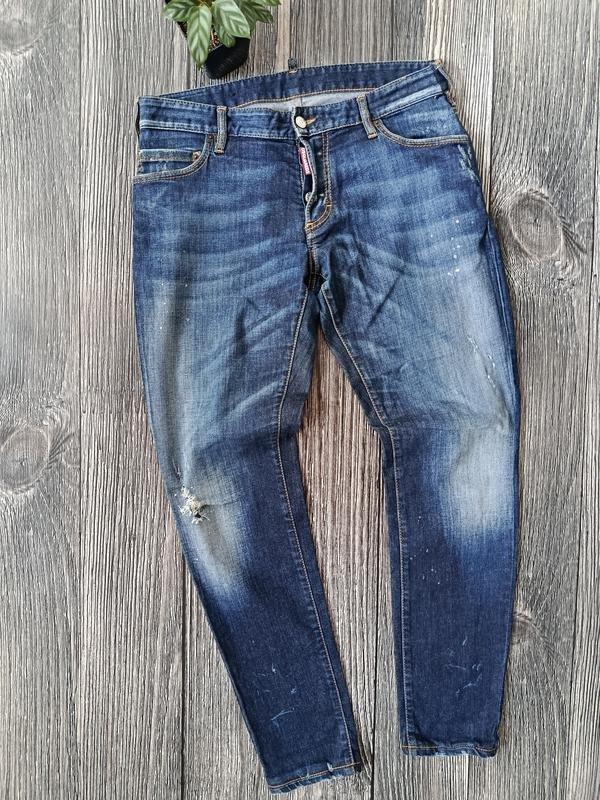 Мужские Dsquared² Джинсы Тёмно-синий 30