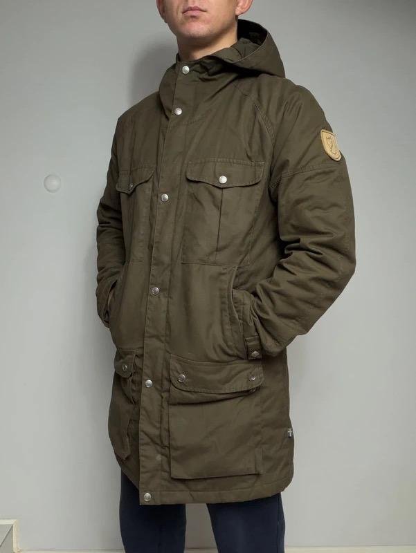Мужской Fjällräven Куртка Хаки Хлопок XL