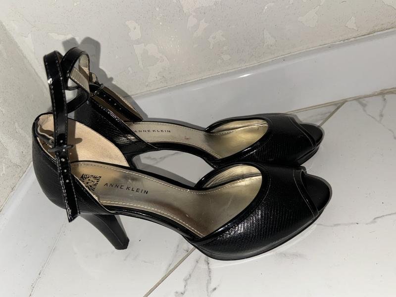 Женские Anne Klein Лоферы Чёрный Кожа Другой